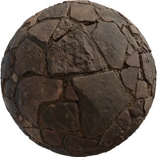 Monastery Stone Floor PBR 4K Floor