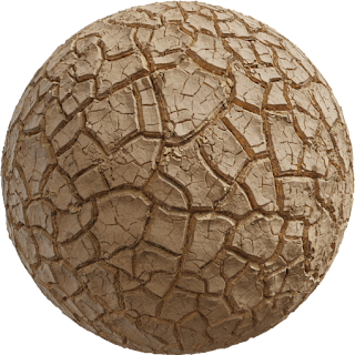Mud Cracked Dry 03 PBR 4K PBR