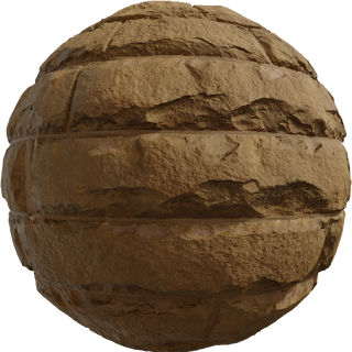 Old Sandstone 02 PBR 4K Stone