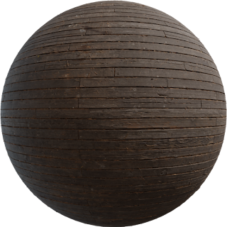 Old Wood Floor PBR 4K Floor