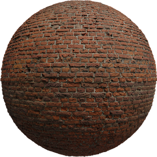 Red Bricks 04 PBR 4K Wall