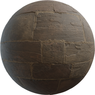 Red Sandstone Pavement PBR 4K Stone