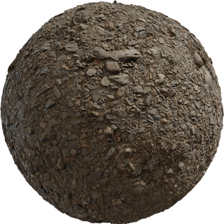 River Small Rocks PBR 4K Stone