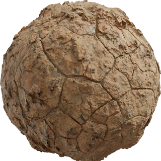Rock Boulder Cracked PBR 4K Stone
