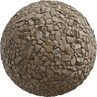 Rock Wall 06 PBR 4K Wall
