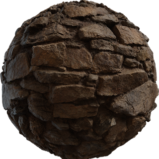 Rock Wall 10 PBR 4K Wall