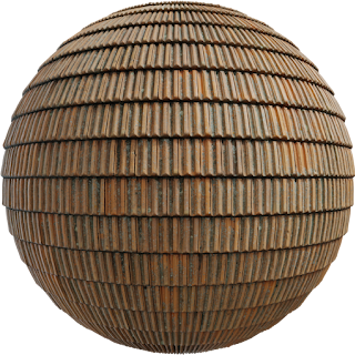 Roof Tiles PBR 4K Tiles