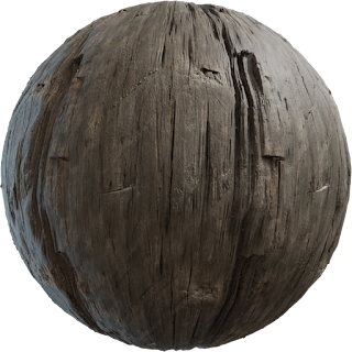 Rough Wood PBR 4K Wood