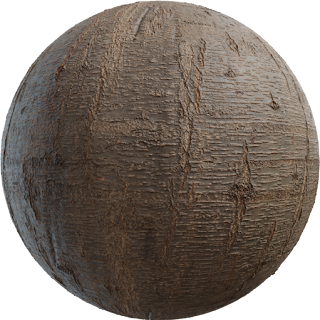 Sakura Bark PBR 4K Wood