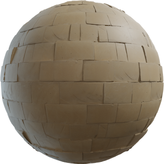 Sandstone Blocks 08 PBR 4K Stone