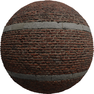 Sandstone Brick Wall 01 PBR 4K Stone