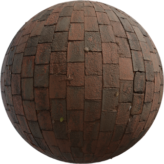 Short Bricks Floor PBR 4K Floor