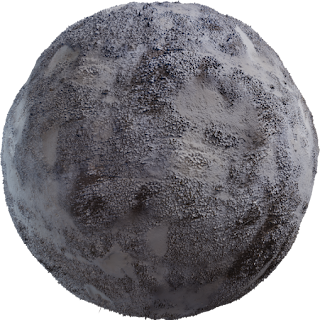 Snow Field Aerial PBR 4K PBR
