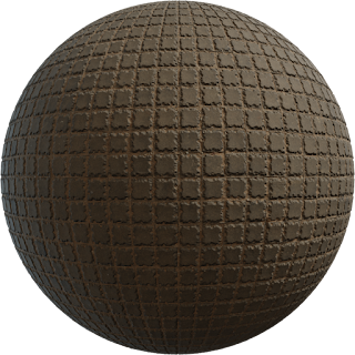 Square Brick Paving PBR 4K Wall