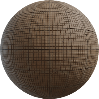Square Concrete Pavers PBR 4K Concrete