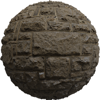 Stone Brick Wall 001 PBR 4K Stone