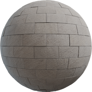Stone Tile Wall PBR 4K Stone