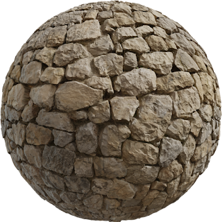 Stone Wall PBR 4K Stone