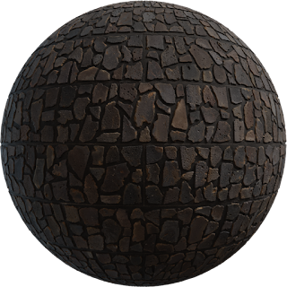 Volcanic Rock Tiles PBR 4K Tiles