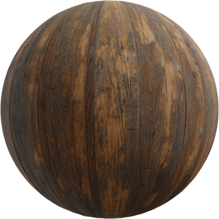Wood Planks Dirt PBR 4K Wood