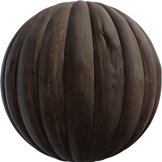 Wood Trunk Wall PBR 4K Wall