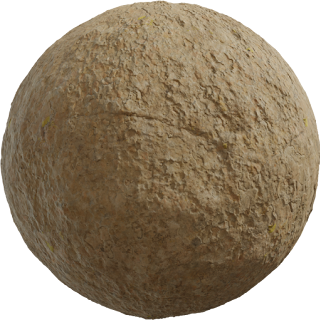 Worn Rock Natural 01 PBR 4K Stone